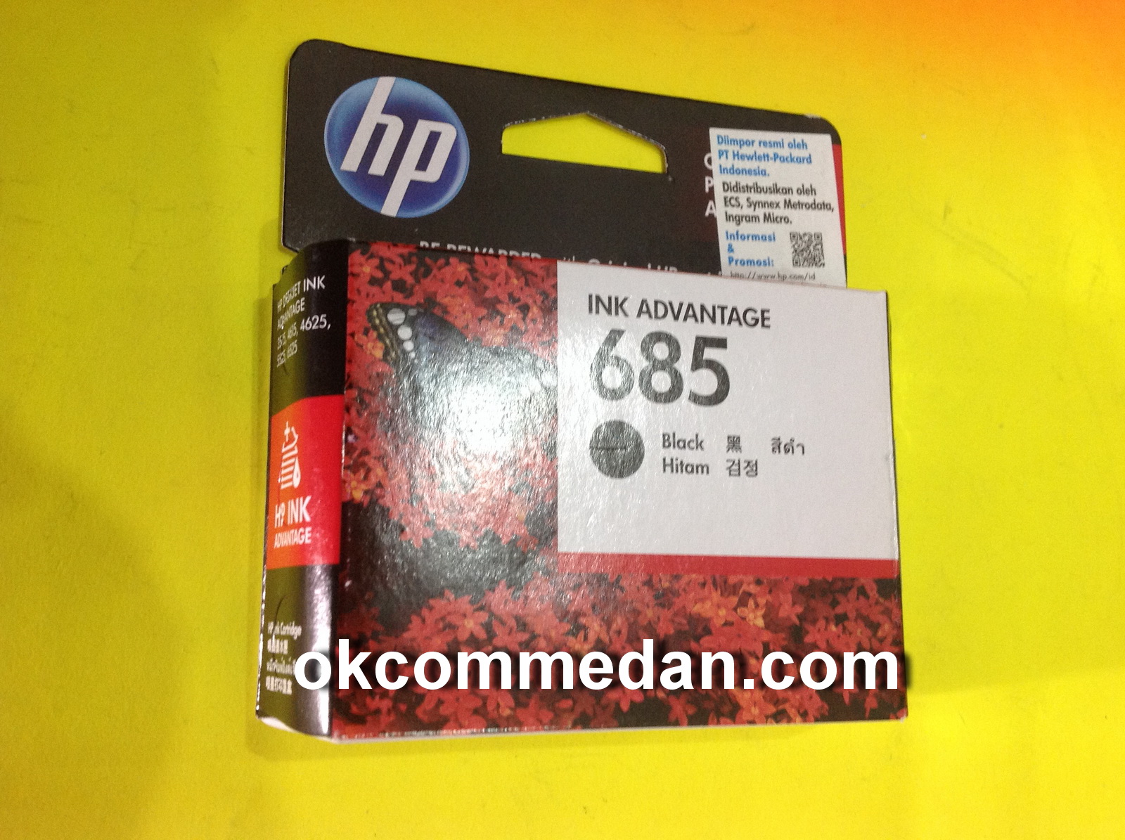 HARGA Tinta Asli  HP 685 Black