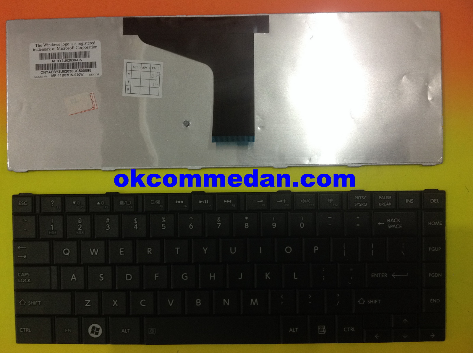 Harga Keyboard  Notebook Toshiba M805