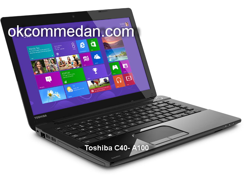 Notebook Toshiba C40 Intel Core i3 LAYAR 14 Inchi