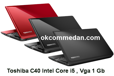 Notebook Toshiba Intel Core i5 VGA C40