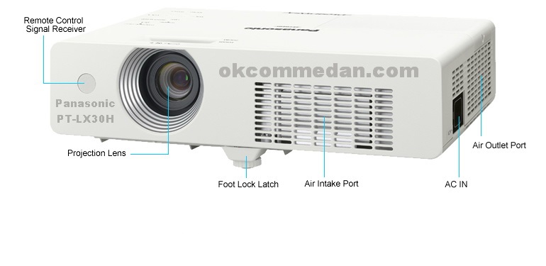 Harga Projector Panasonic  PT LX30H  xga 3000 ansi