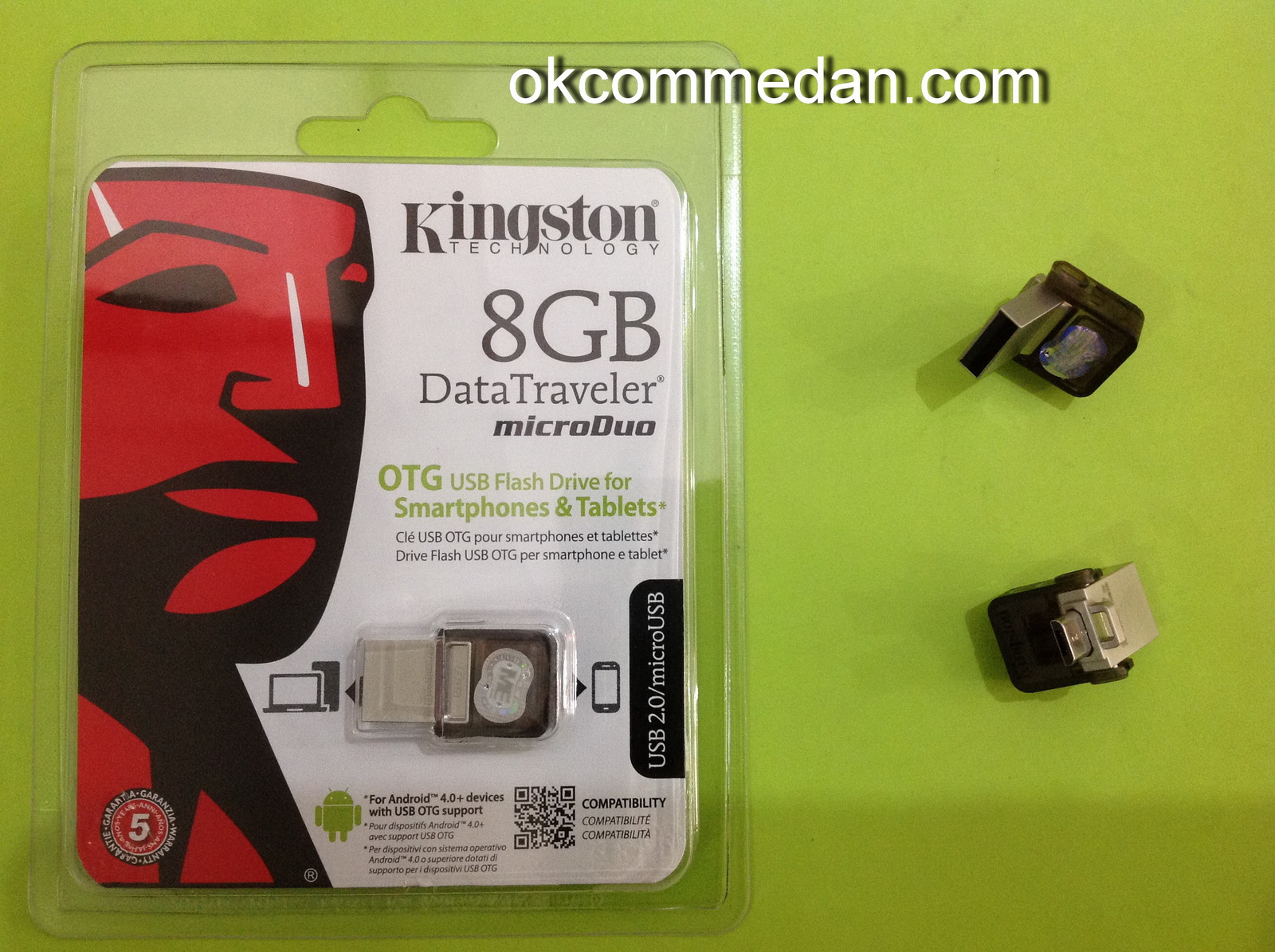 Flash disk kingstone micro duo 8 Gb