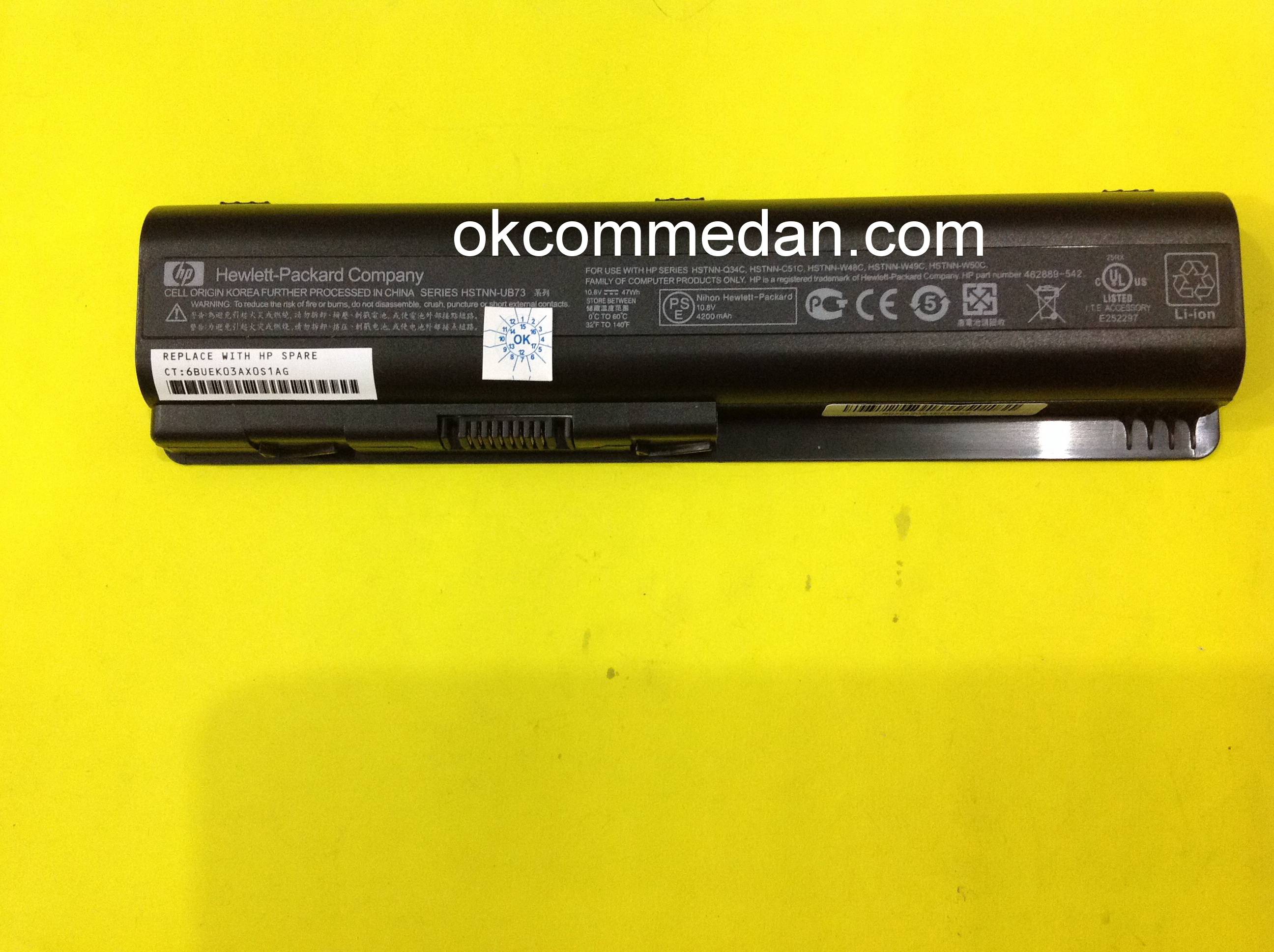 Harga Baterai untuk Notebook Compaq 40