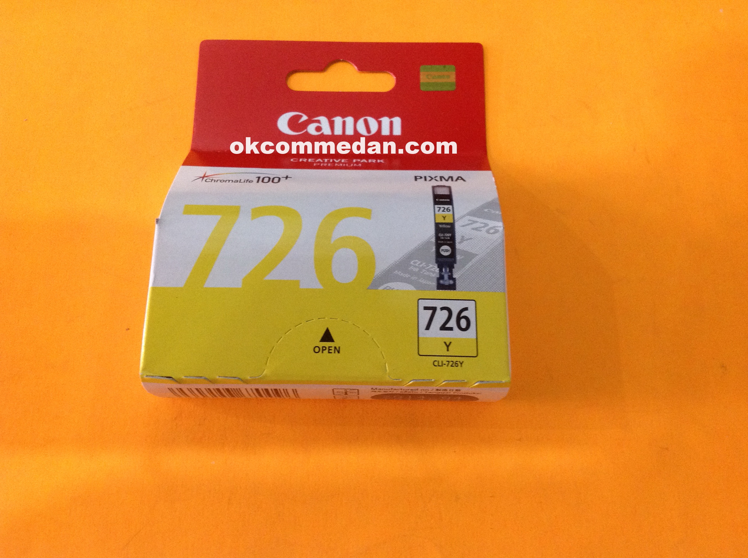 Canon Catridge asli CLi 726 Yellow