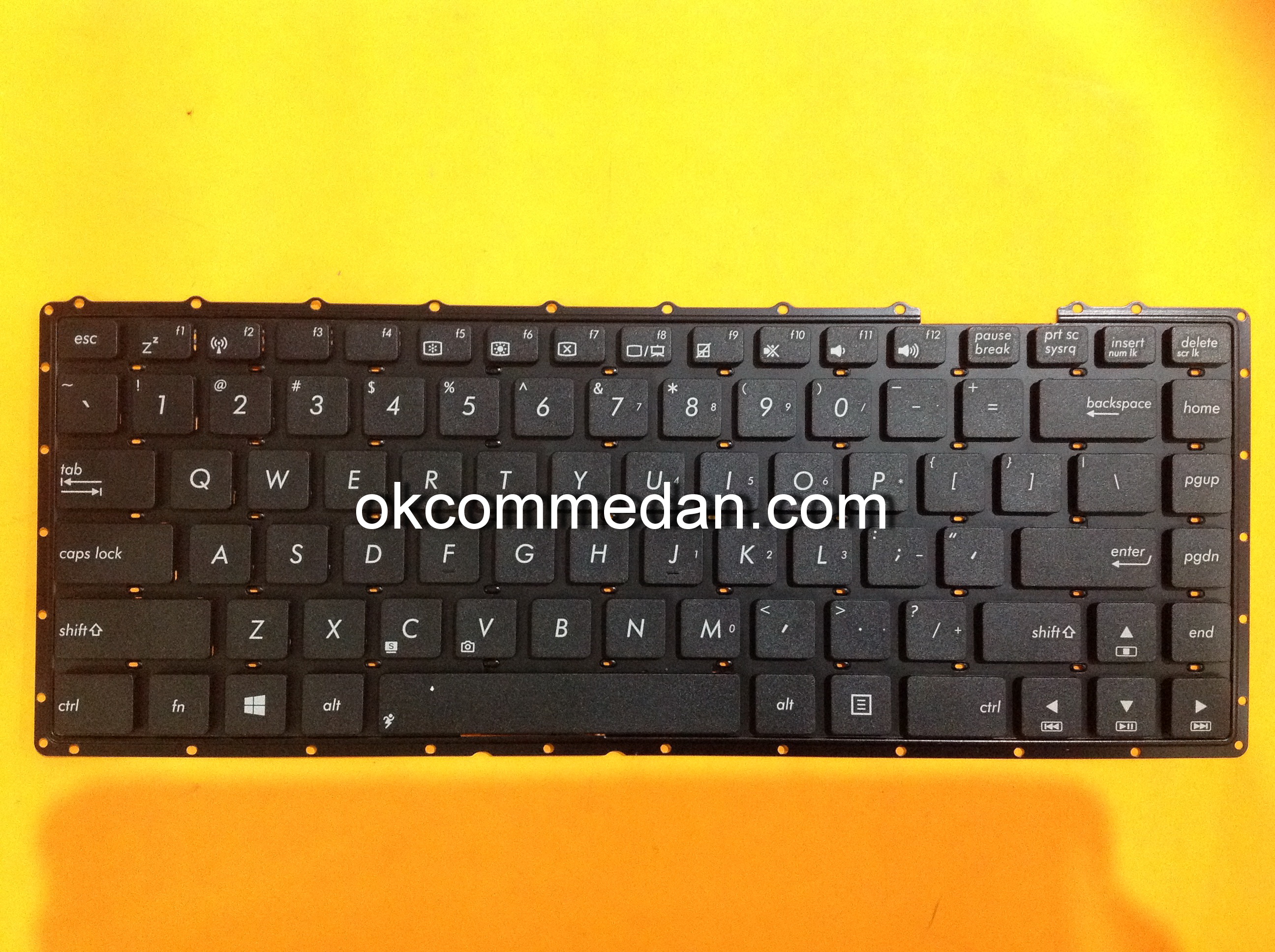 Keyboard baru untuk notebook asus x450