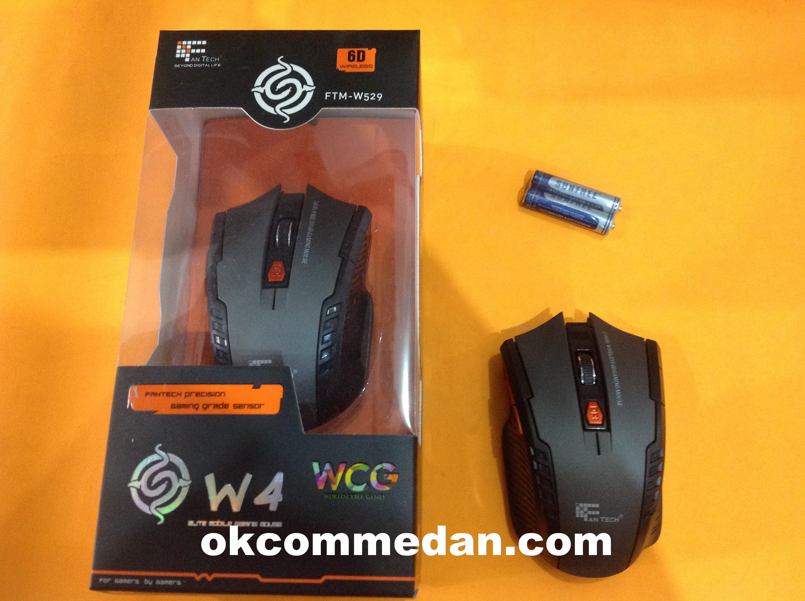 Jual Fantech wireless Mouse  W4