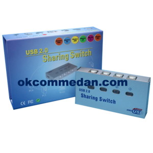 Jual Auto Switch 4 port untuk printer USB  berkualitas bergaransi