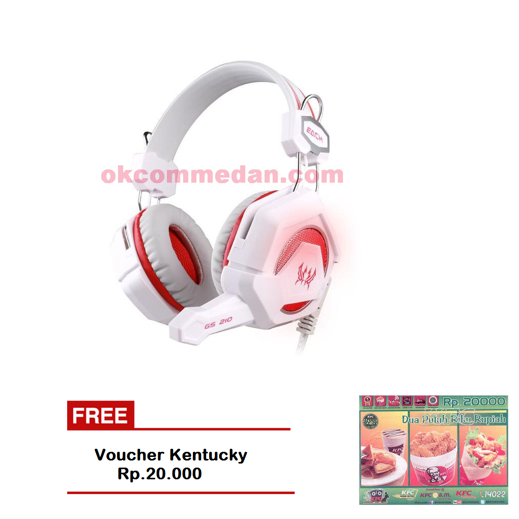 Headset Gaming  kotion each GS 200 BAGUS