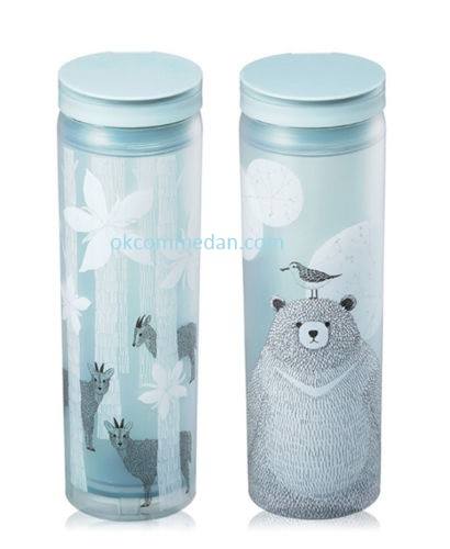 Starbucks tumbler korea autumn woodland 2 case 1 botol