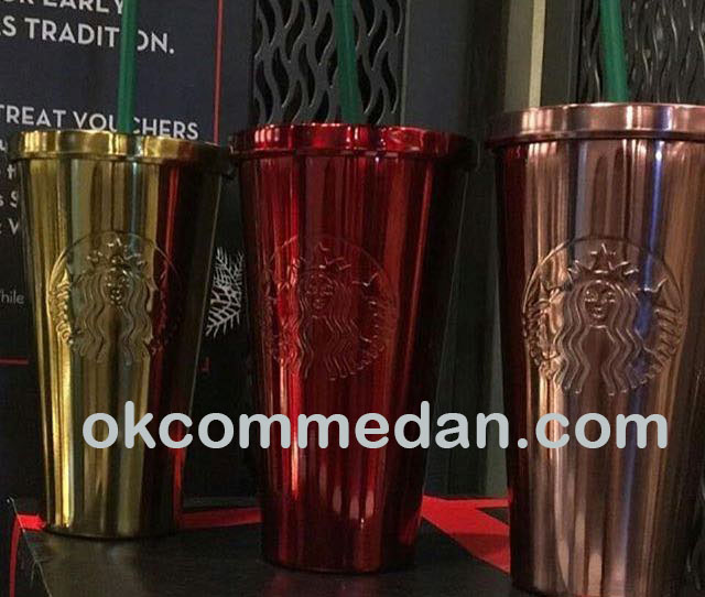 Starbucks tumbler cold cup stainless warna