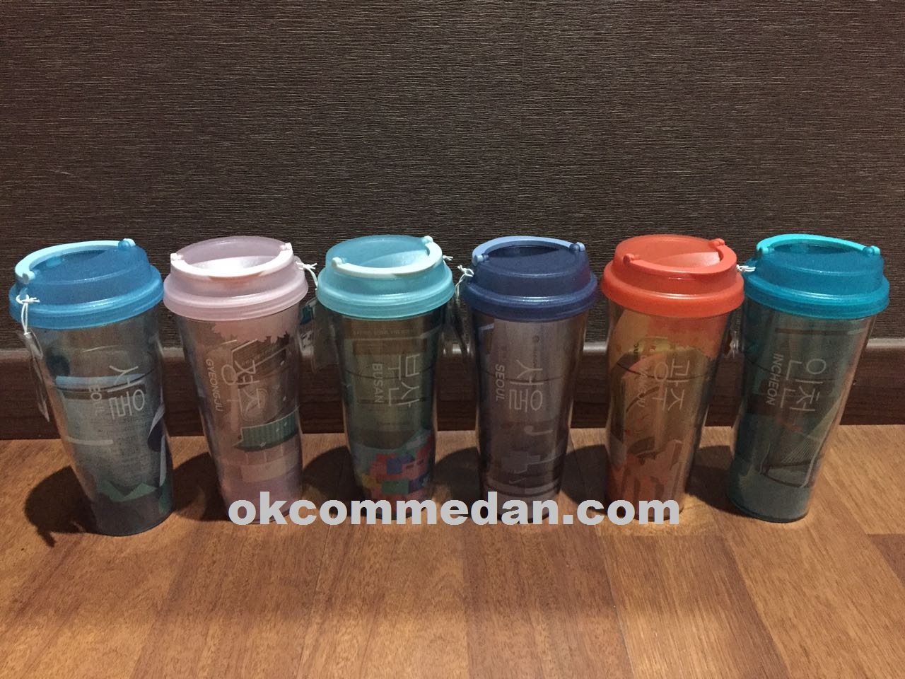 Starbucks tumbler korea city