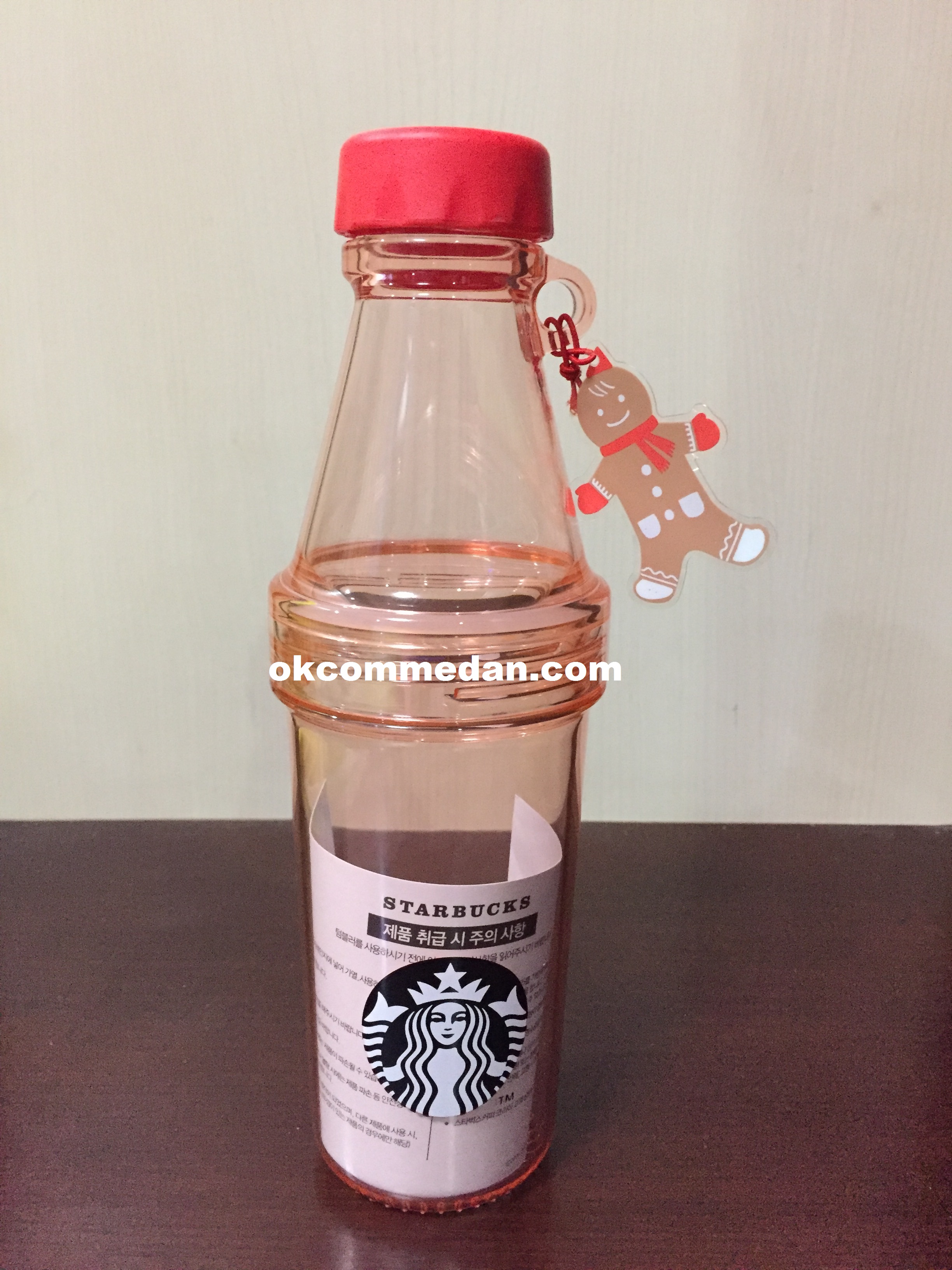 Starbucks tumbler sunny bottle ginger charm