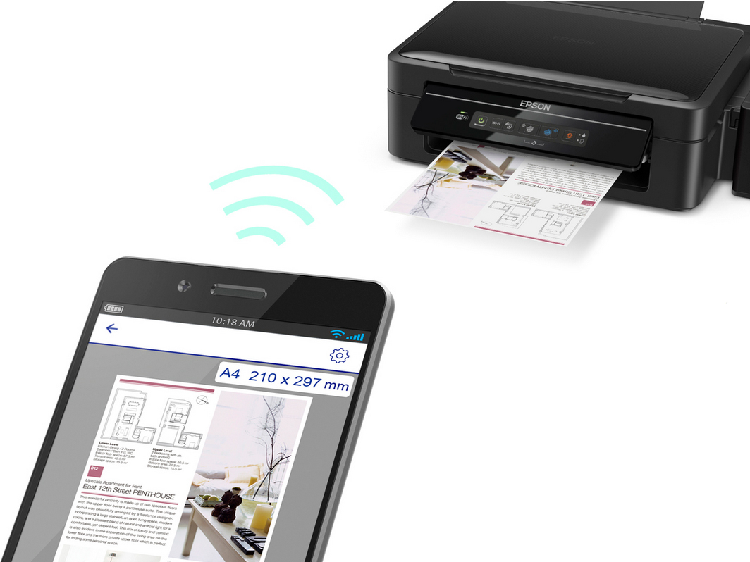 Epson L385 Printer Ink tank print scan copy wifi