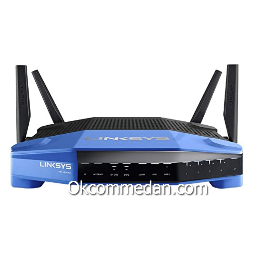 Linksys WRT 1900ac Wireless router 4 antena