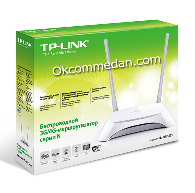 Jual Tplink MR 3420 Wireless Router 3G/4G