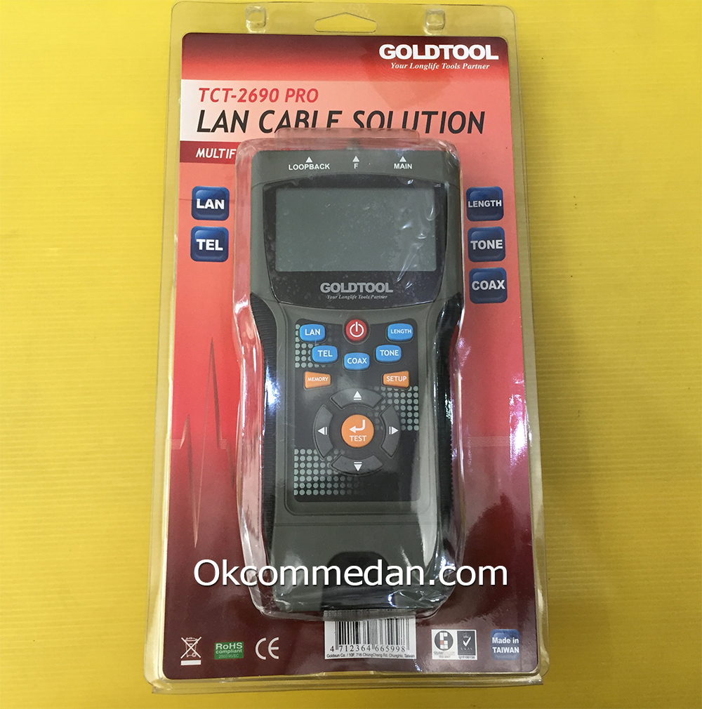 Lan tester GoldTool TCT 2690pro