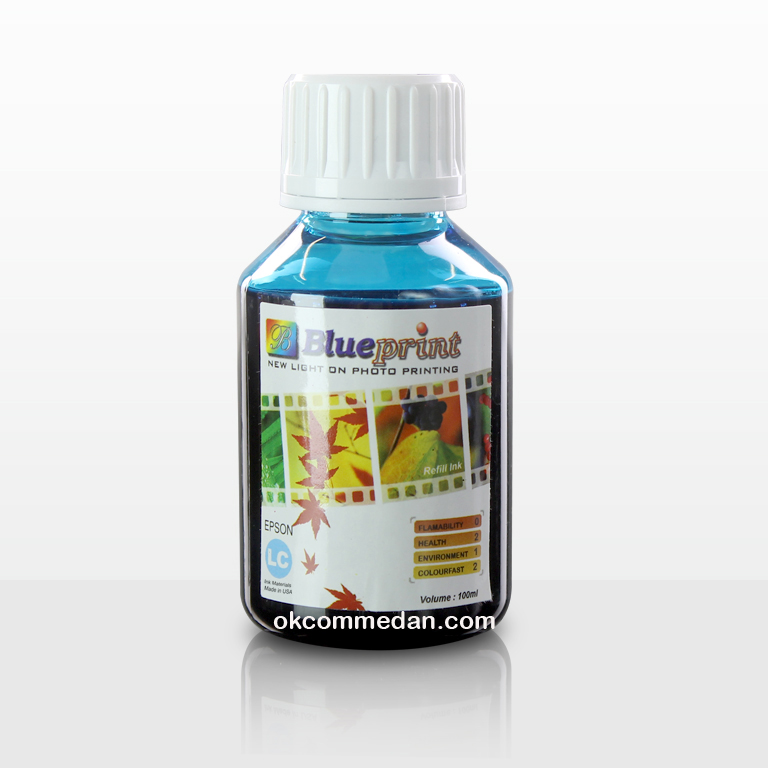 Tinta BluePrint Epson 100ml Warna Light Cyan