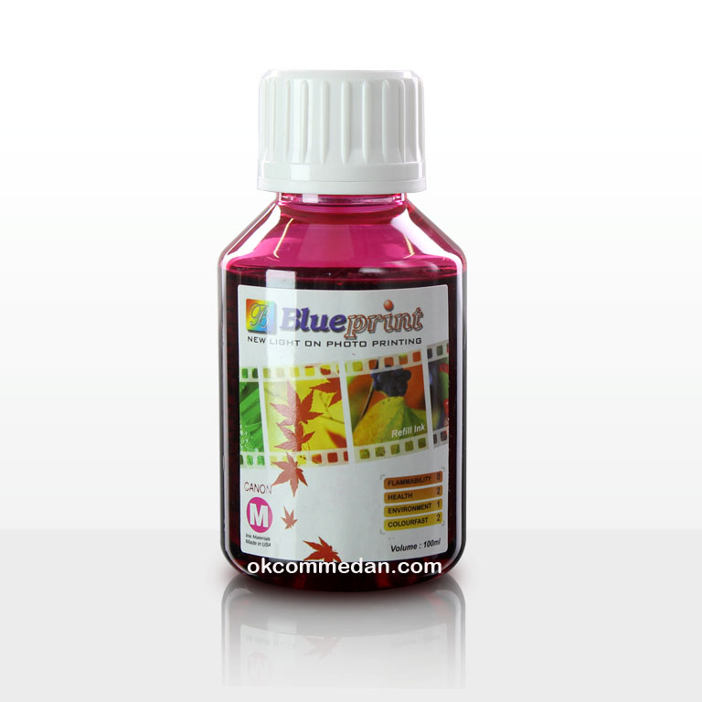 Tinta BluePrint warna Magenta 100 ml untuk Epson