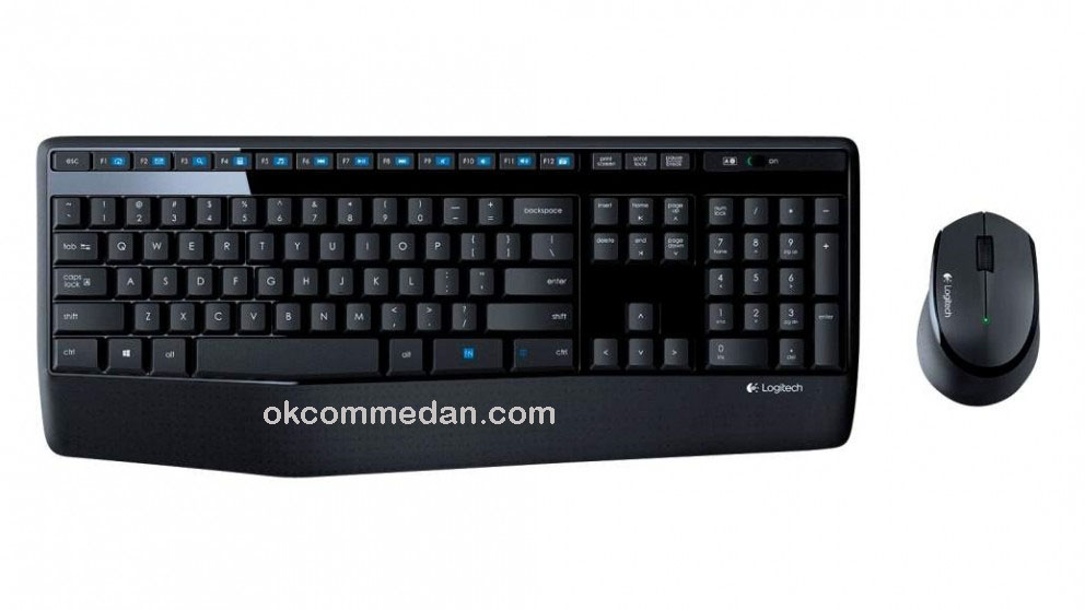 Logitech Mk345 Keyboard mouse Wireless bergaransi