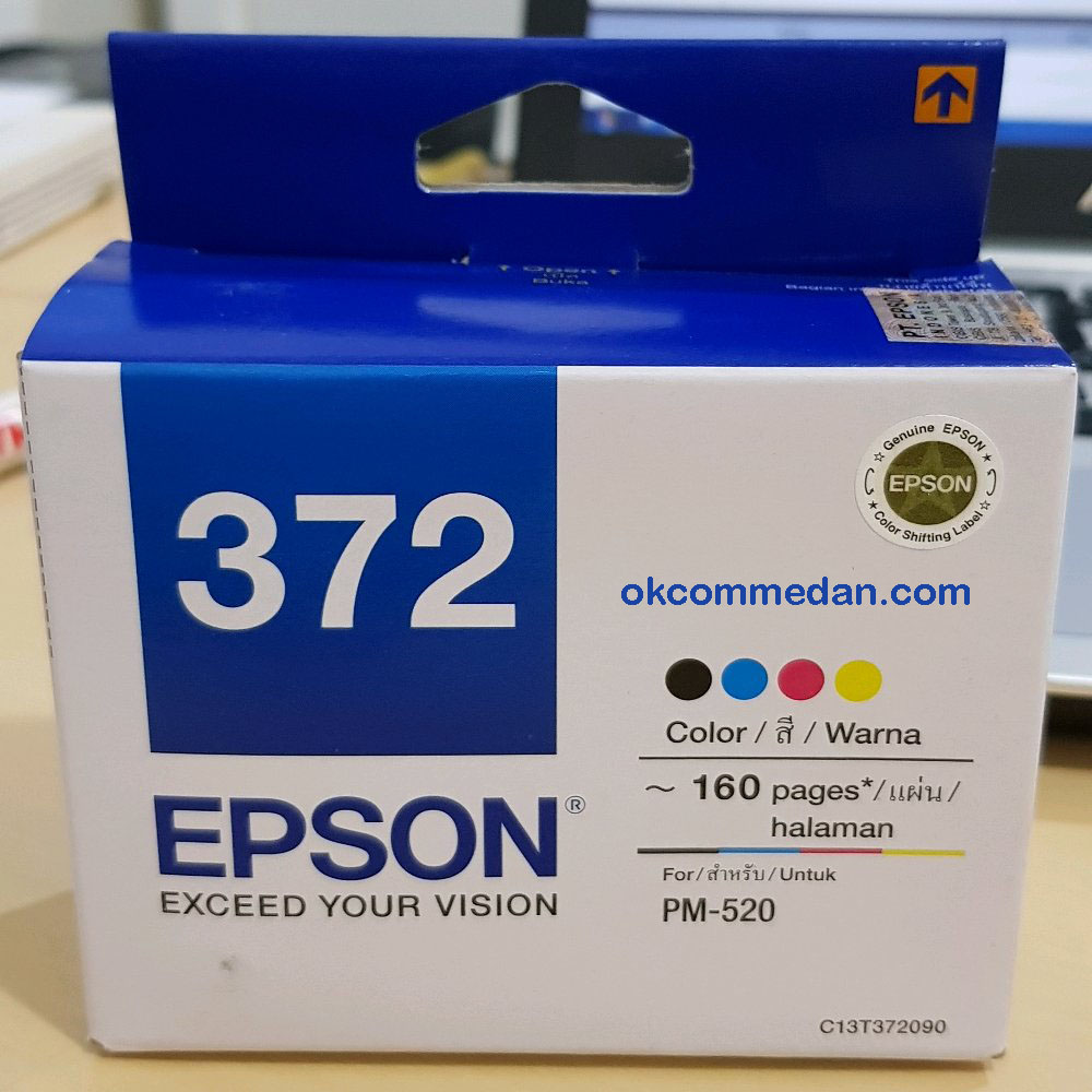 Epson T372 Ink Catridge Asli untuk Epson PM520