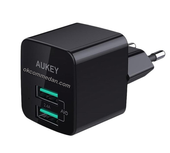 Aukey PA-U32 Wall Charger 2 Port USB