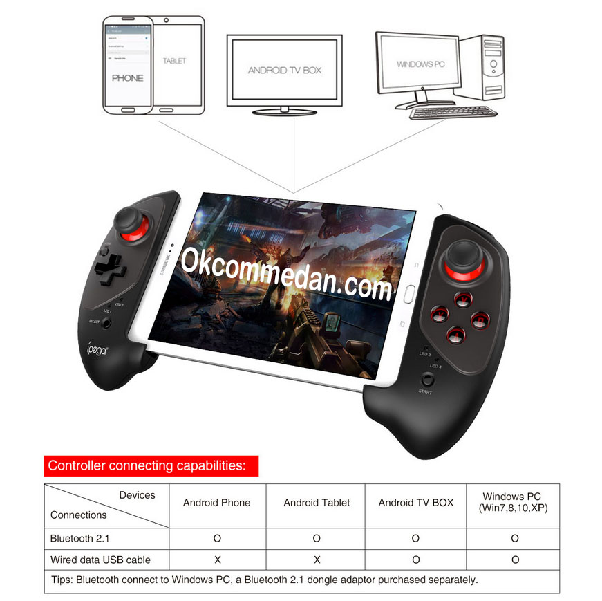 Gamepad Ipega 9083 Bluetooth