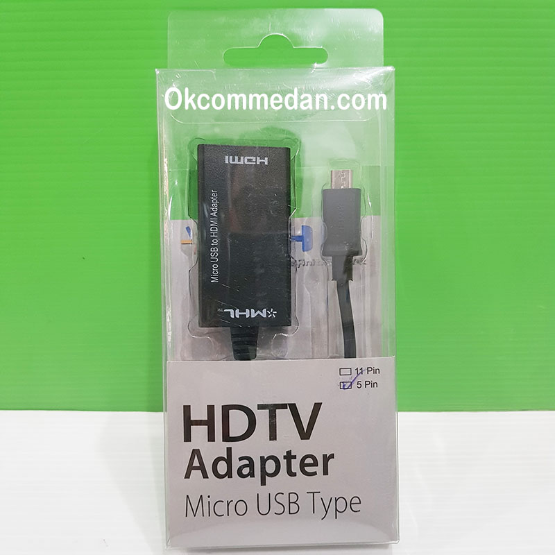 Kabel Konverter Micro USB ke HDMI