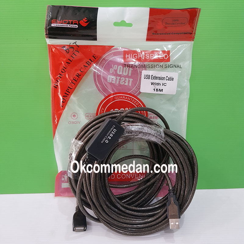 Kabel USB Perpanjangan 15 meter dengan IC