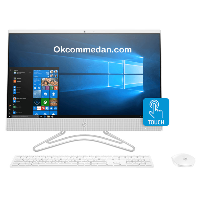 Jual HP24-F0053d PC All in one intel core i5 8400t Touch Screen