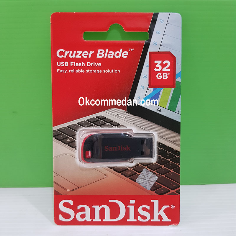 Jual Flash Drive Sandisk Cruzer Blade 32 Gb