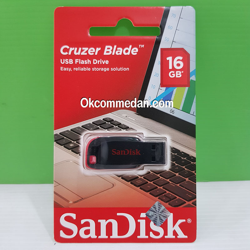 Sandisk USB Flash Drive Cruzer Blade 16 Gb