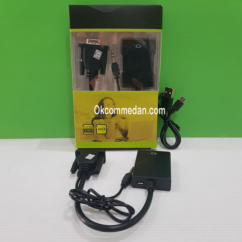 Harga Konverter VGA to hdmi berkualitas