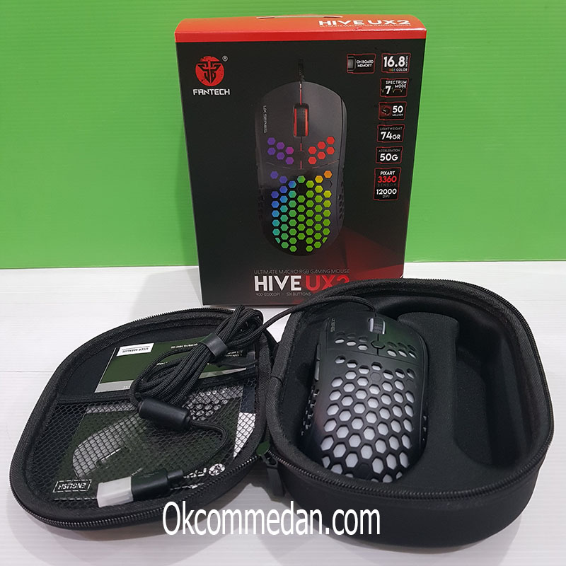 Fantech Hive UX2 Macro RGB Gaming Mouse