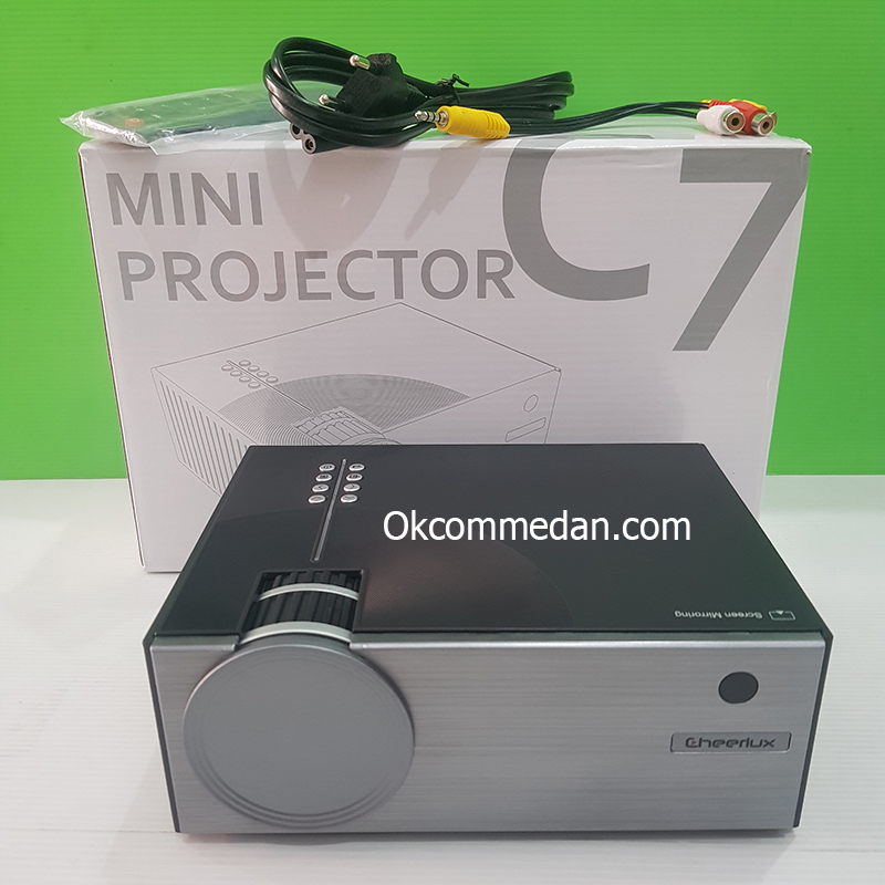 Cheerlux C7 Projektor Mini 1080p