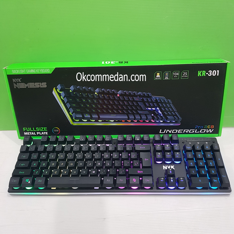 NYK Keyboard Gaming KR-301 Underglow