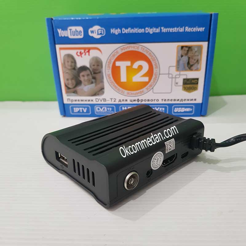 Alat Penerima Siaran Digital Set Top Box DVB-T2