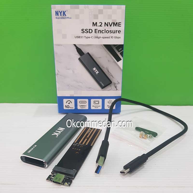 Jual NYK SSD M.2 NVME Enclosure