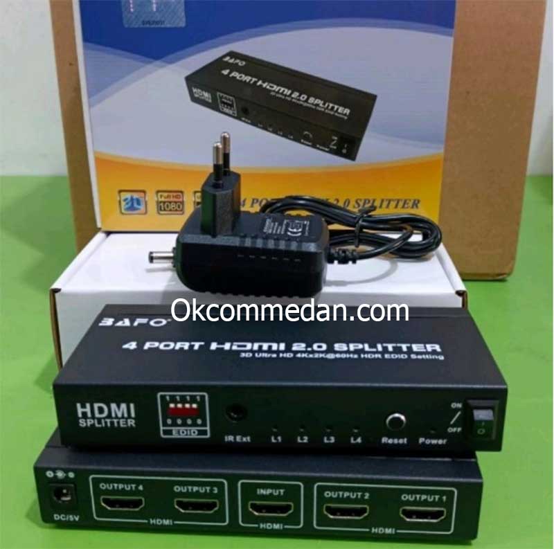 Bafo HDMI 2.0 Splitter 4 Port