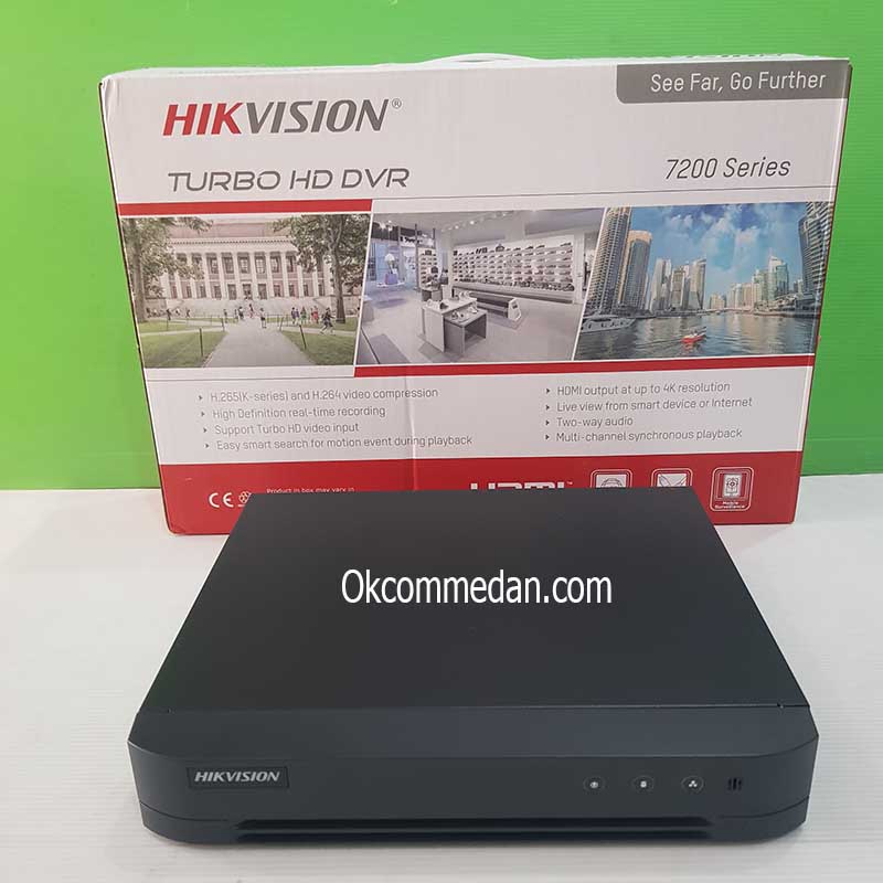 Hikvision DVR 8 Channel Up to 8 MP (DS-7208HUHI-K1/E)