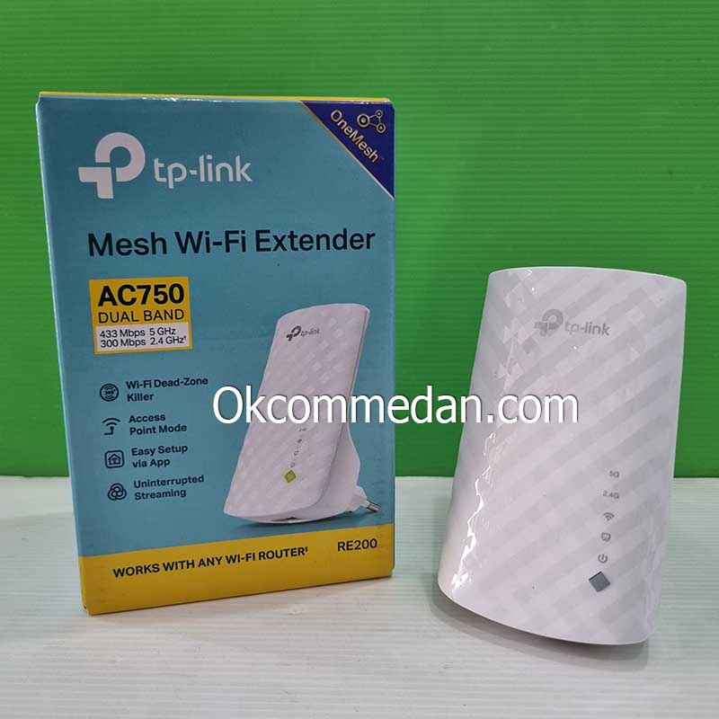 Tplink RE200 Wi-Fi Range Extender AC750