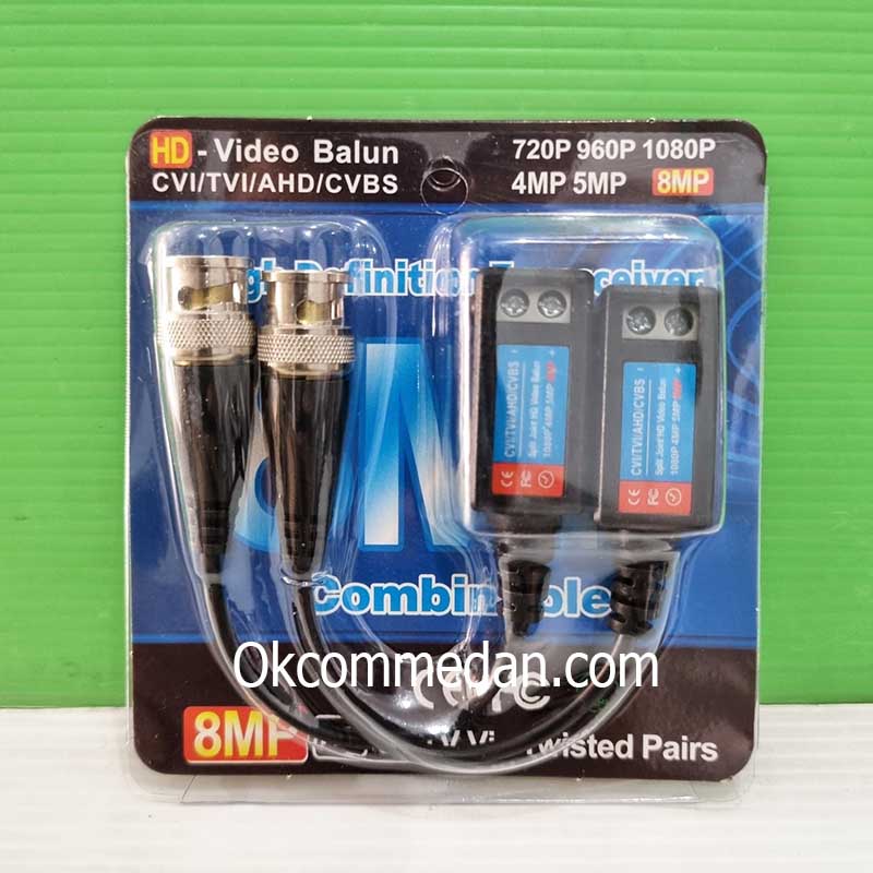 Video Balun Single Channel 8 MP