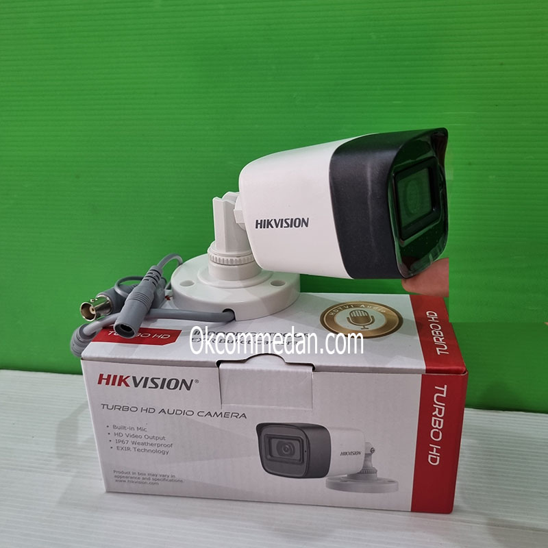 Hikvision 5MP Bullet Camera Outdoor with Audio (DS-2CE16H0T-ITPFS)