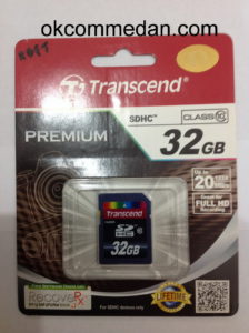 transcend sd card 32 gb murah bergaransi