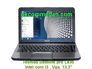 notebook toshiba intel core i3 vga 1 gb L830