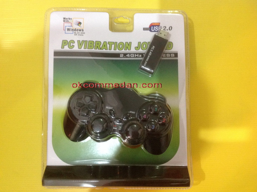 Jual Gamepad wireless untuk pc 