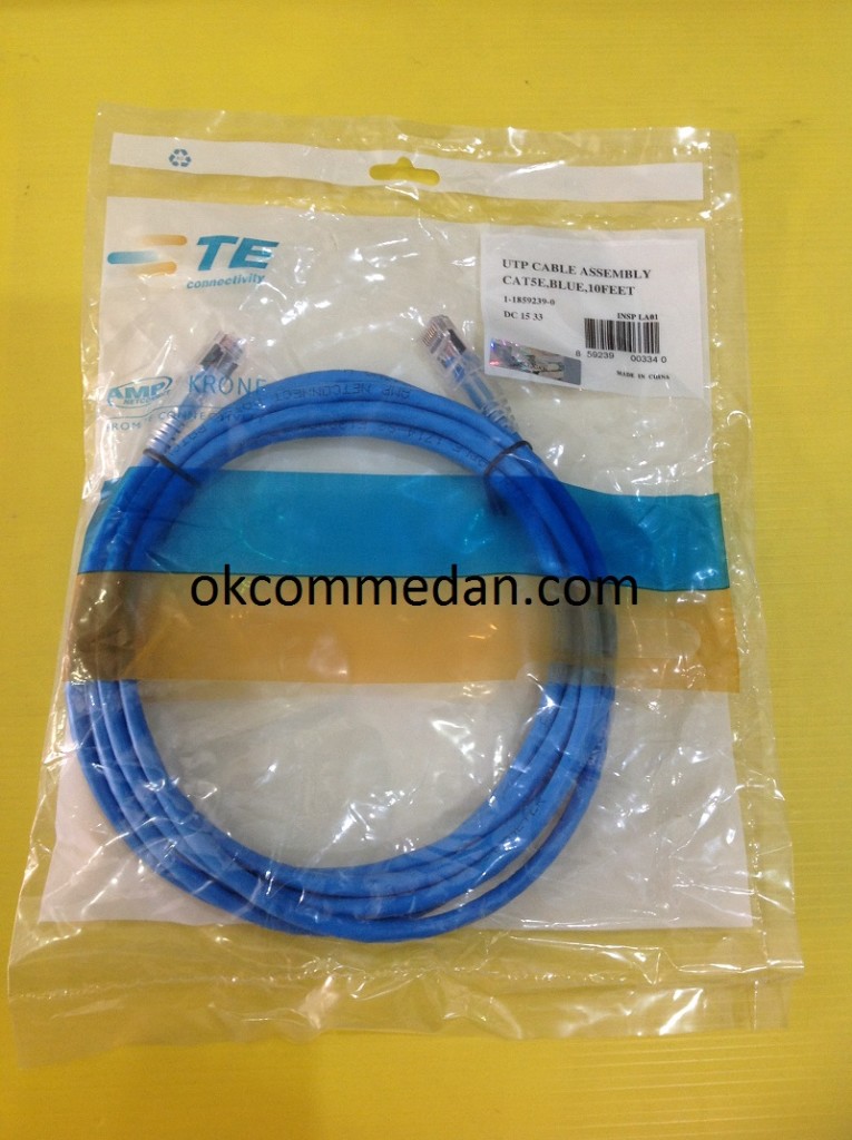 Harga Patch Cord AMP Cat5e 10 feet