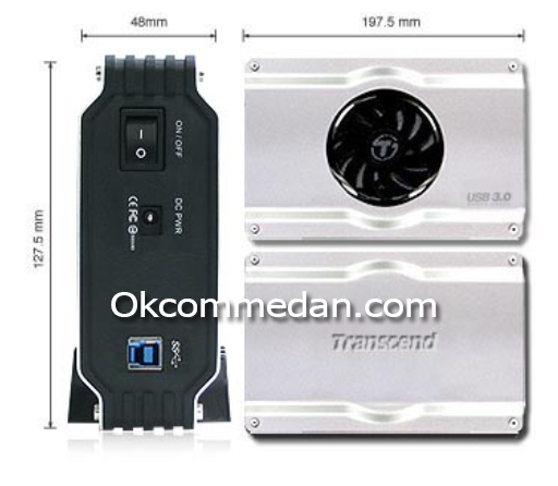 Harddisk Enclosure 3.5 inchi Transcend 35U3