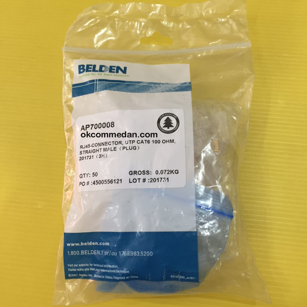 konektor rj 45 cat6 belden