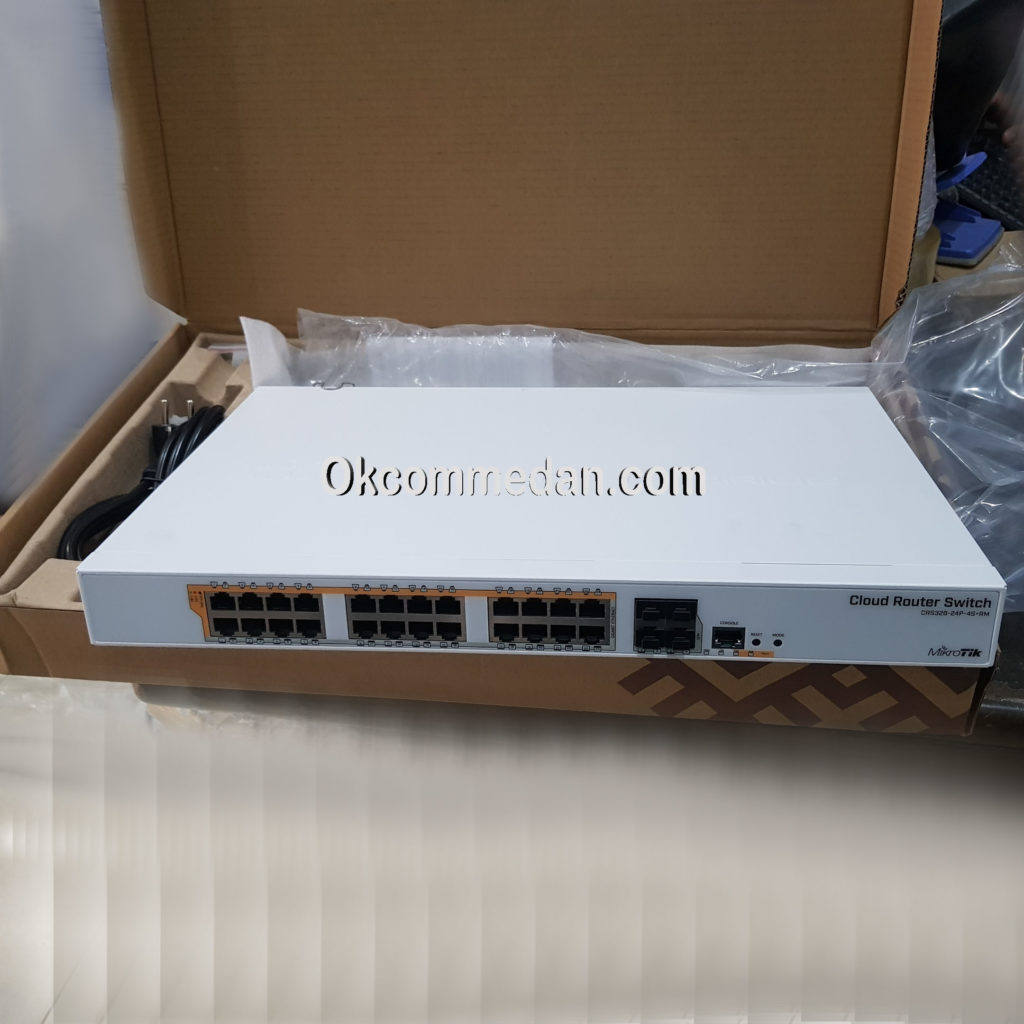 Mikrotik CRS328-24P-4S+RM Router / switch 24 port