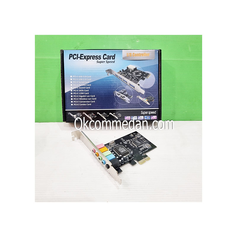 Sound card PCI Express 5,1 Channel